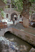Urfa, Gumruk Inn within the bazaar, one of the few which preserves its authentic values. 
